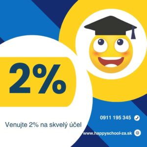2 percenta happy school zilina